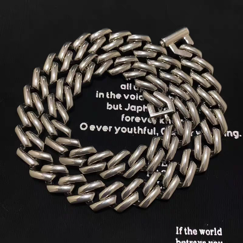 13mm Titanium Steel Miami Cuban Chains