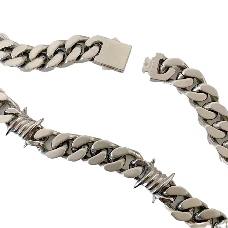 10mm/ 12mm Titanium Steel Cuban Chains