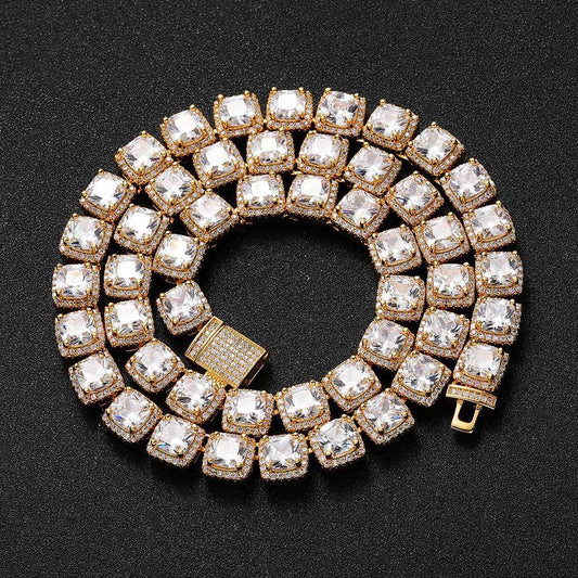 10mm Clustered Tennis Chains