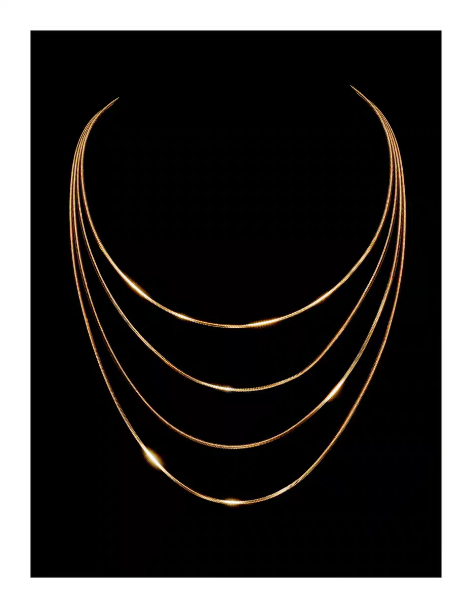 1.5mm Snake Chains in Gold