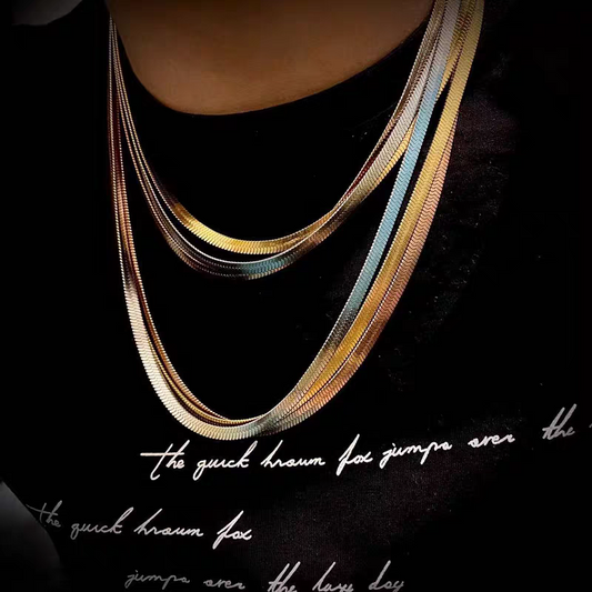 5mm Snake Chains in Gold/ Rose gold/ Sliver