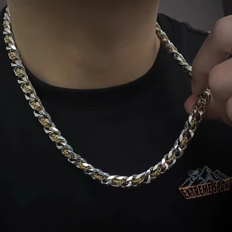 11mm Titanium Steel Cuban Chains