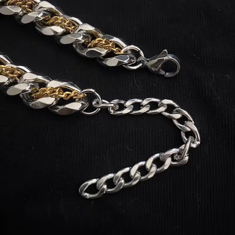 11mm Titanium Steel Cuban Chains