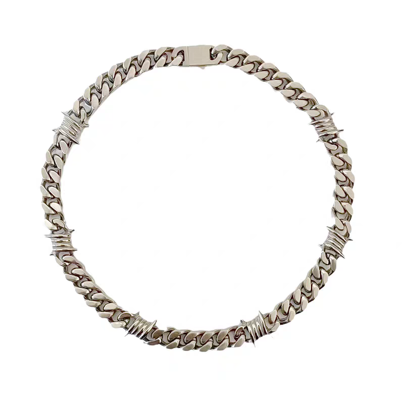 10mm/ 12mm Titanium Steel Cuban Bracelet