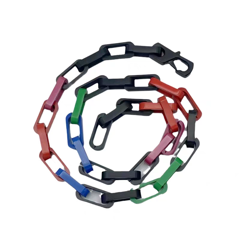 10mm Multi-Color Rectangle Link Bracelet