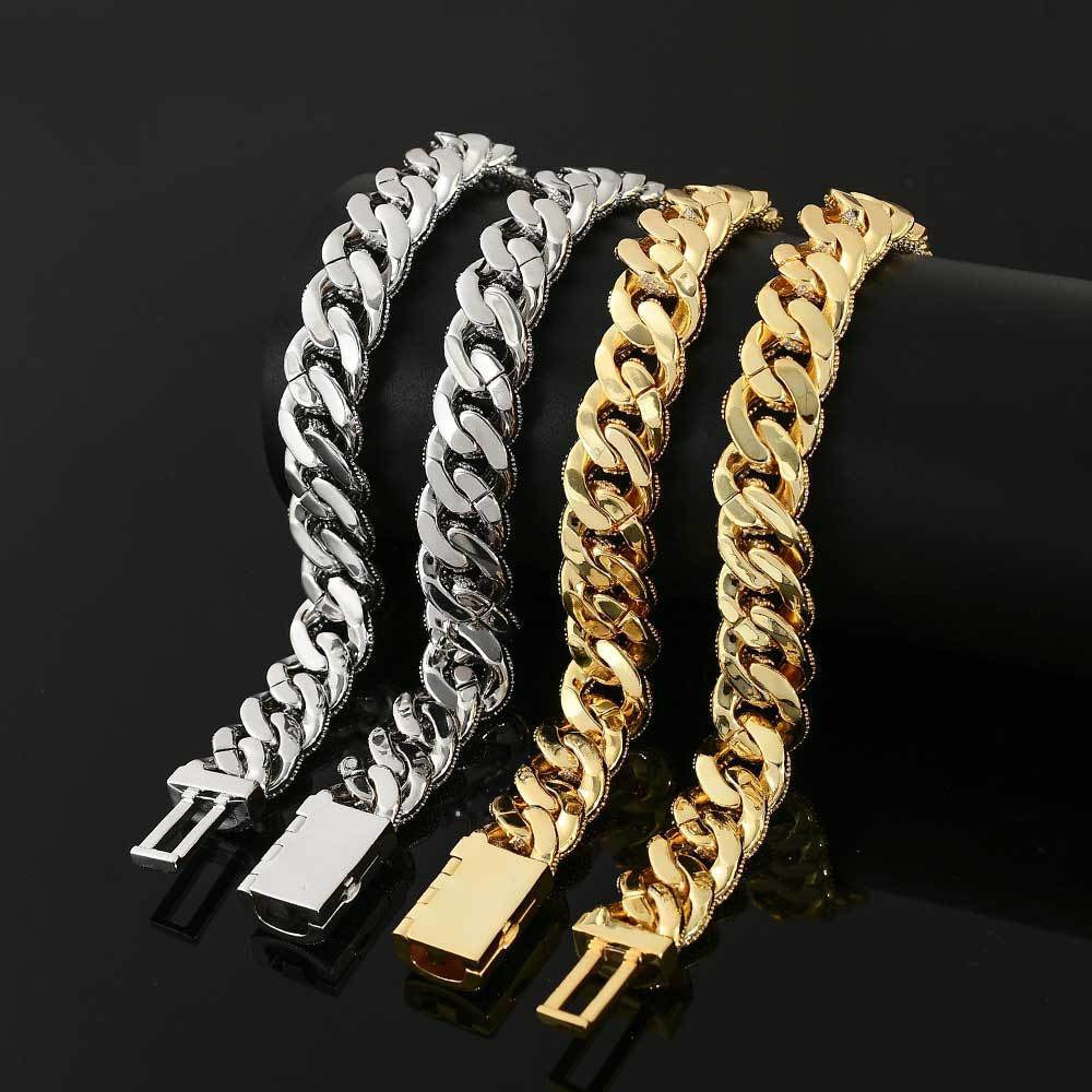 14mm/ 18mm bubble cuban link Bracelet