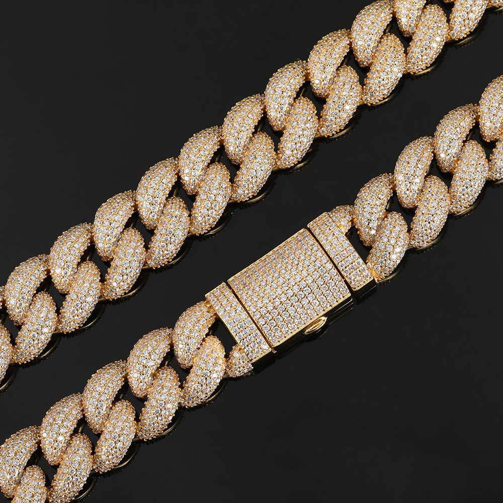 14mm/ 18mm bubble cuban link chains