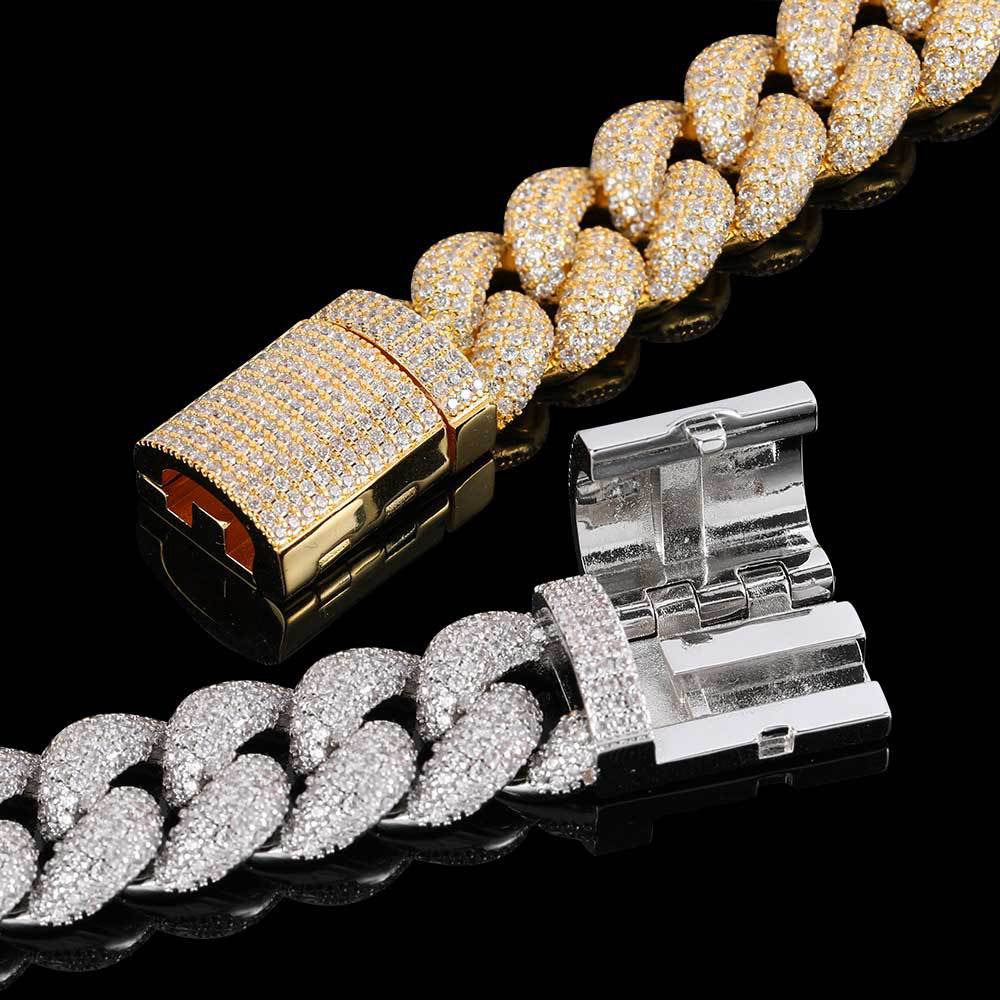 14mm/ 18mm bubble cuban link Bracelet
