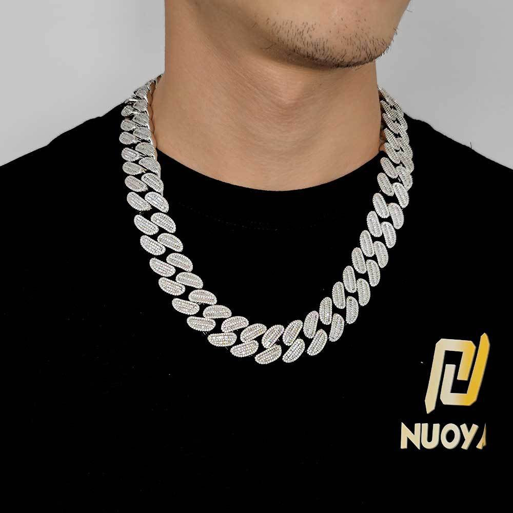 20mm Two-row daimonds Cuban Chains