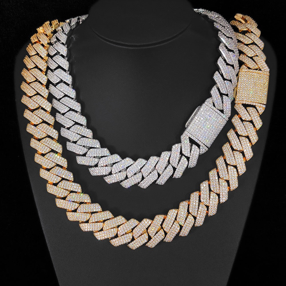 25mm Iced Cuban Chains