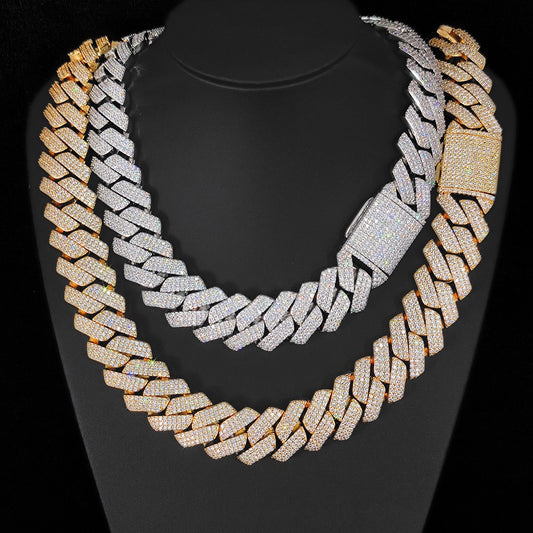 25mm Iced Cuban Chains