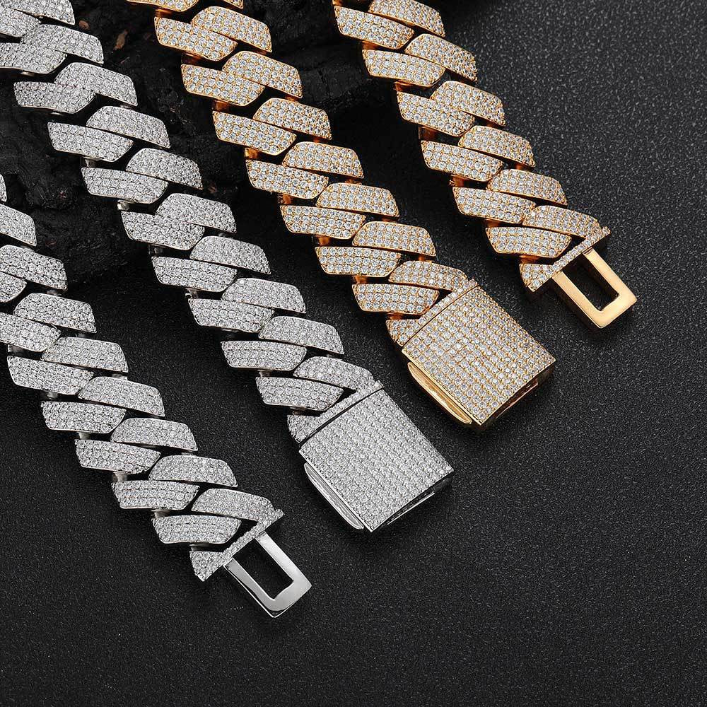 25mm Iced Cuban Chains