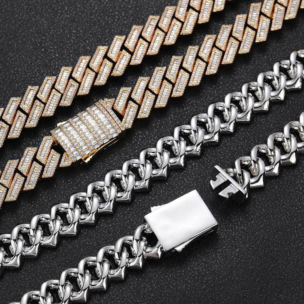 18mm Iced Cuban Bracelet