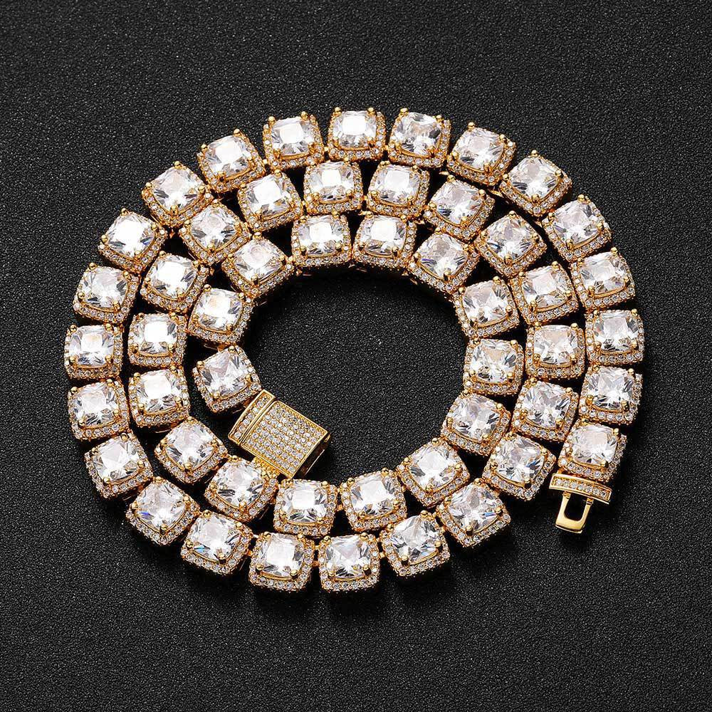 10mm Clustered Tennis Chains