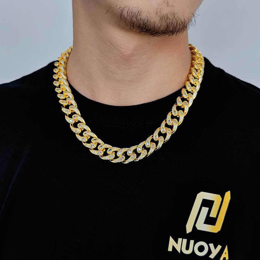 16mm Iced Evil Eyes Chains