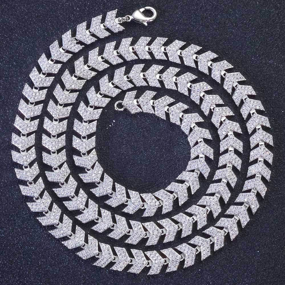 8mm Iced Link Chains