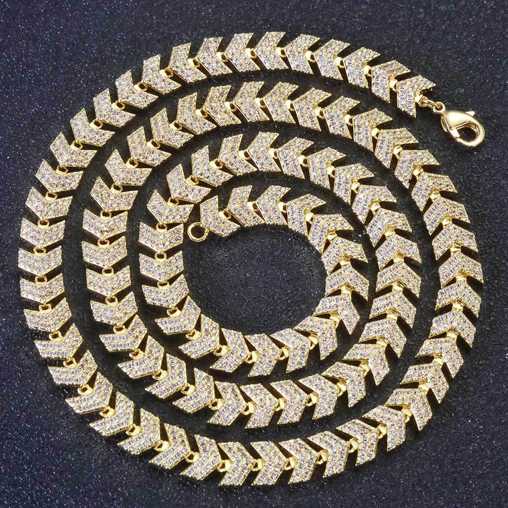 8mm Iced Link Chains