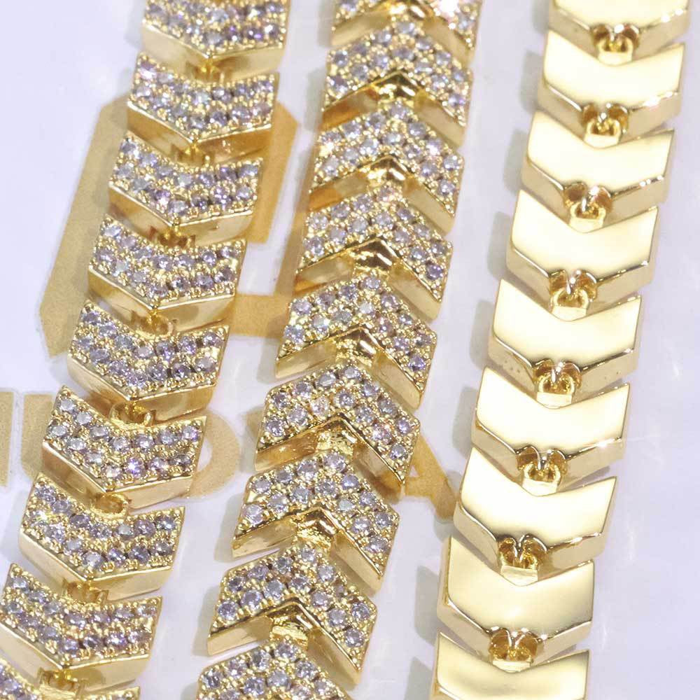 8mm Iced Link Chains