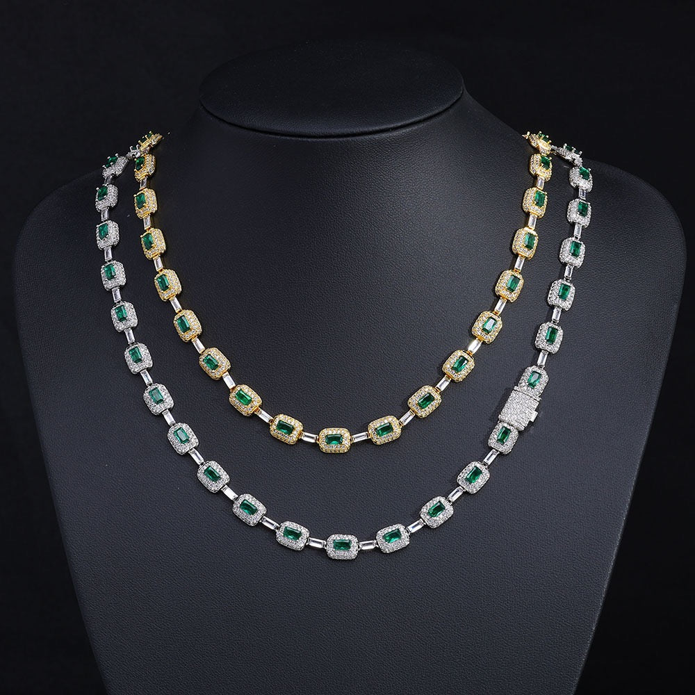 7mm Green Daimonds Chains