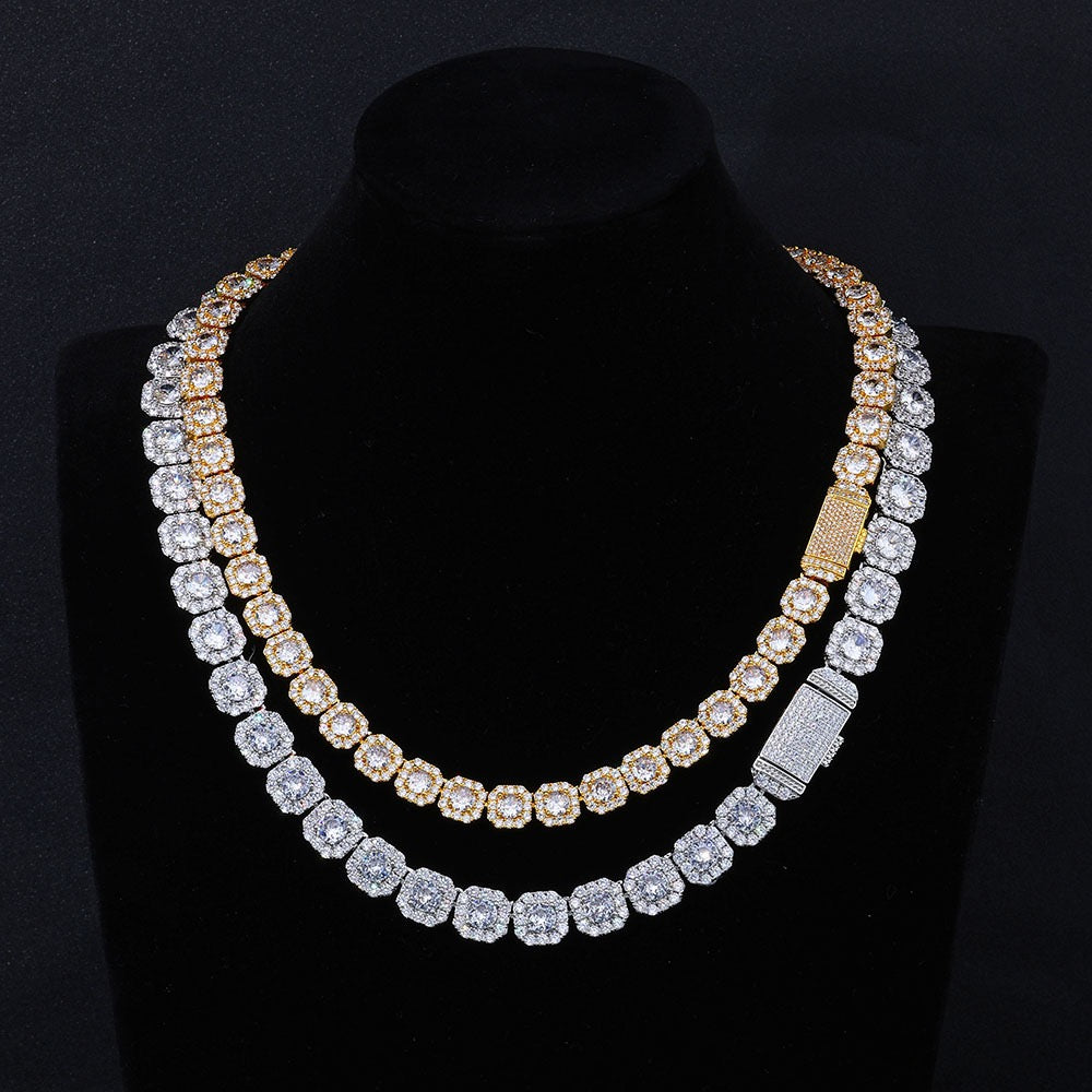 10mm/ 12mm S925 & Moissanite Tennis Chain