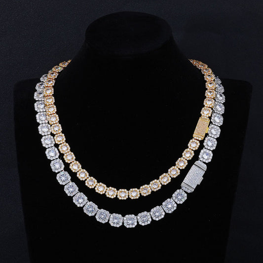 10mm/ 12mm S925 & Moissanite Tennis Chain