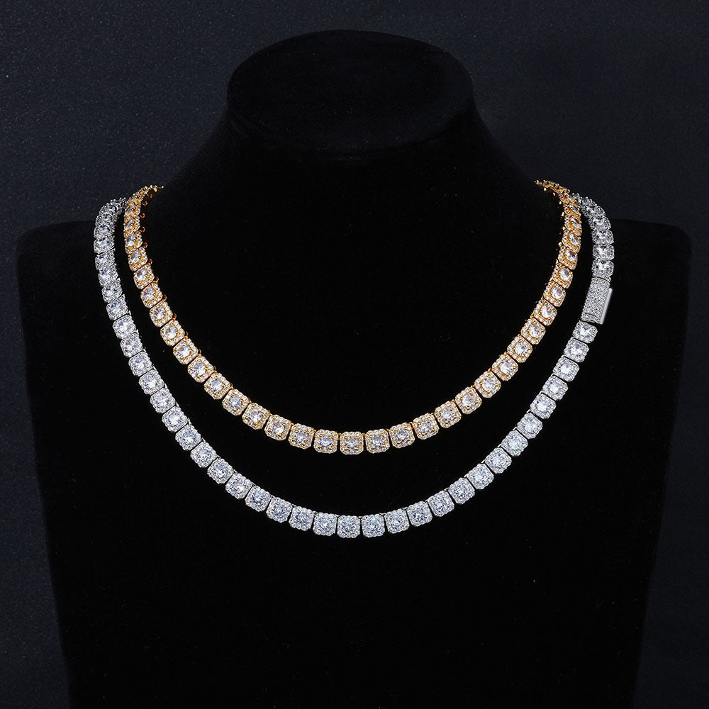 7mm S925 & Moissanite Tennis Chain