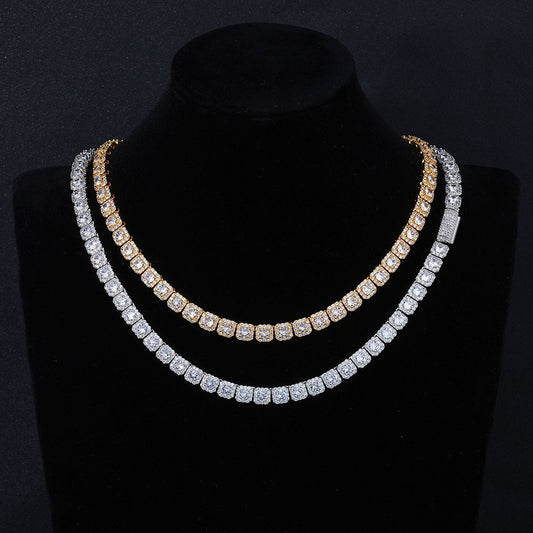 7mm S925 & Moissanite Tennis Chain