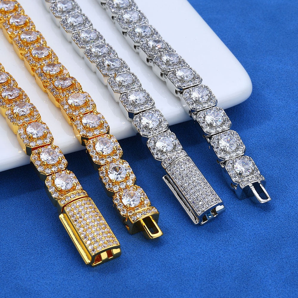 7mm S925 & Moissanite Tennis Chain