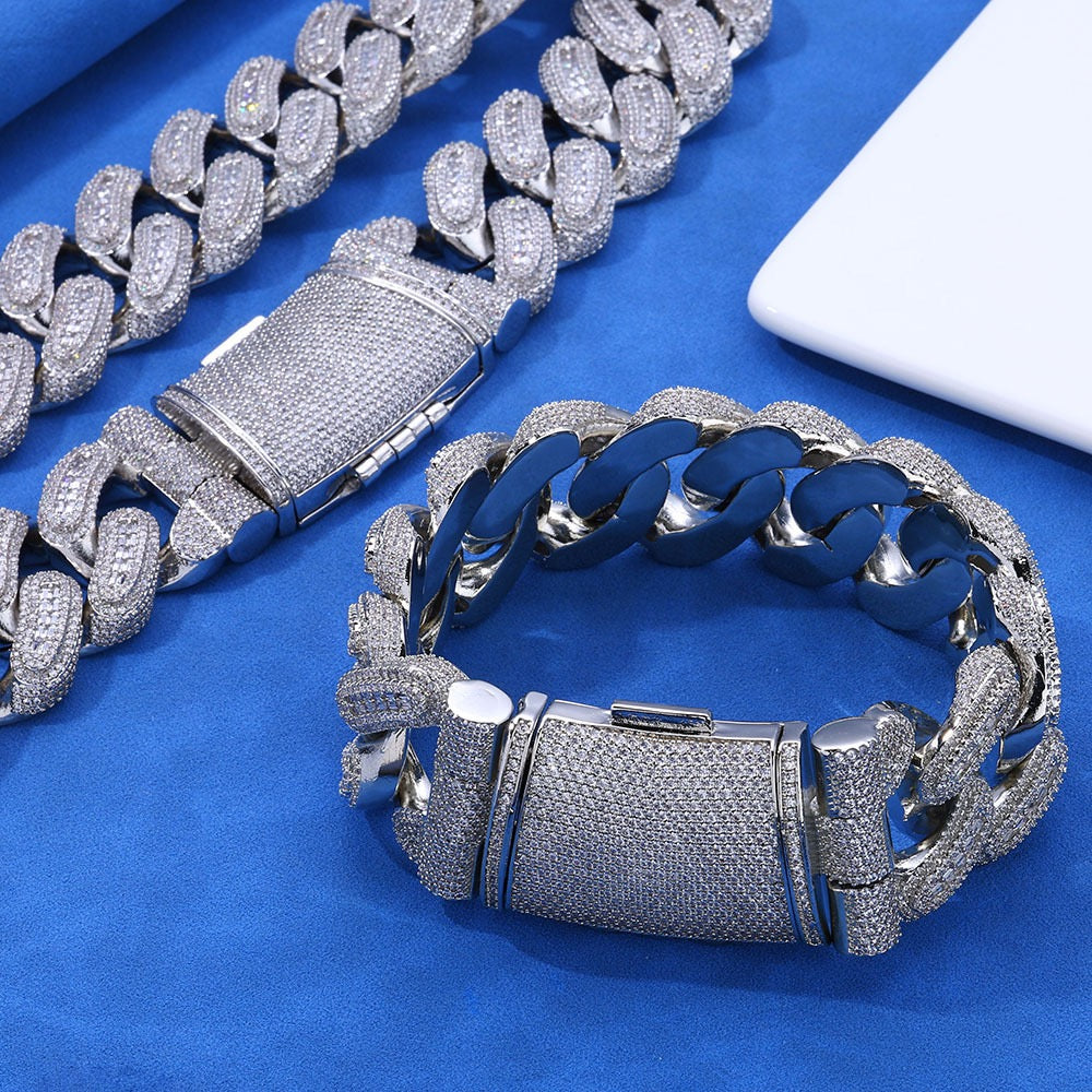 29mm iced Cuban Bracelet