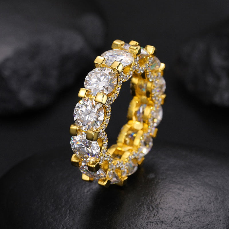 925S & Moissanite Ring