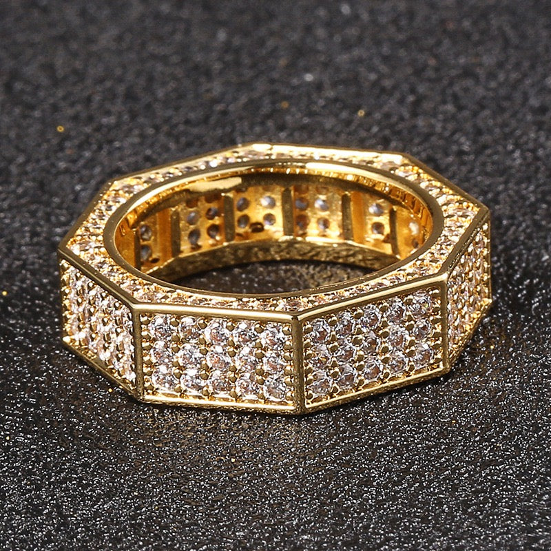 Iced Band Ring