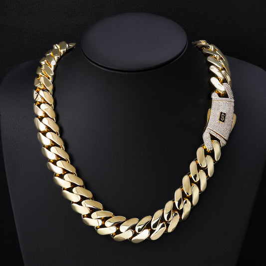 12mm/ 15mm/ 20mm Iced Cuban Chains